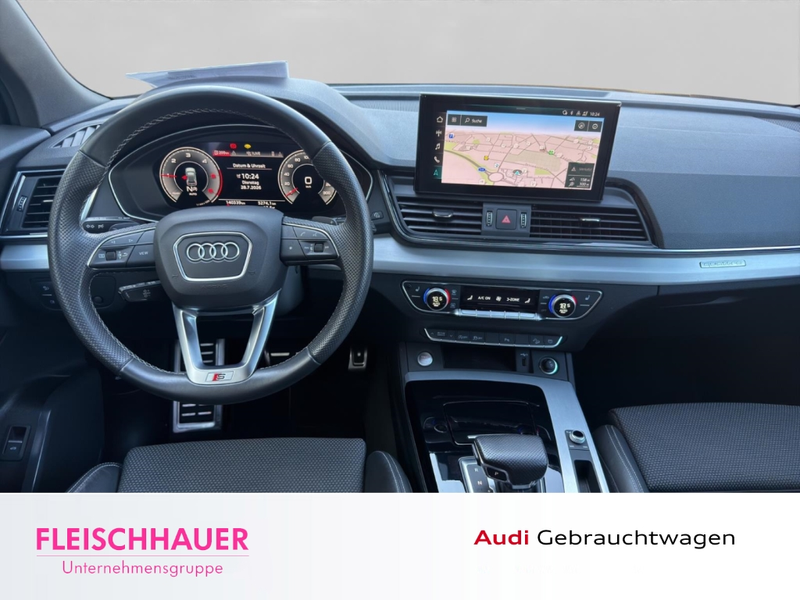 Audi Q5 Sportback 40 TDI quattro S line DSG+SHZ+LED — photo 10