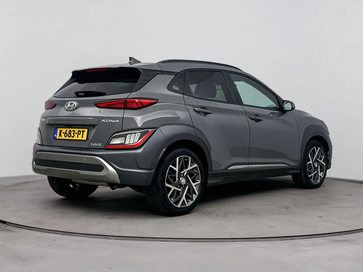 Hyundai KONA 1.6 GDI HEV PREMIUM | NAVI | CAMERA | CLIMA | CRUI Grau - 2