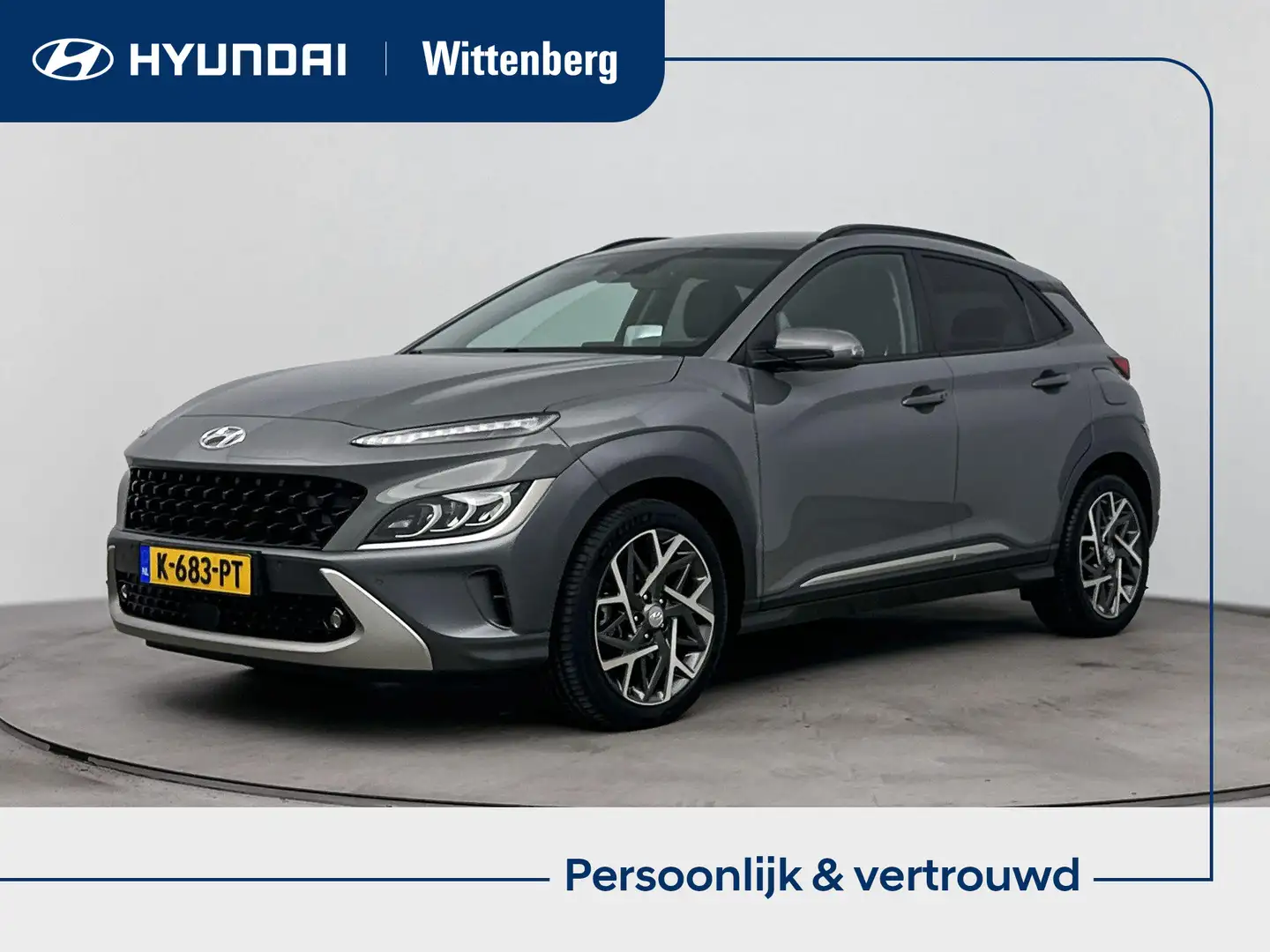 Hyundai KONA 1.6 GDI HEV PREMIUM | NAVI | CAMERA | CLIMA | CRUI Grau - 1