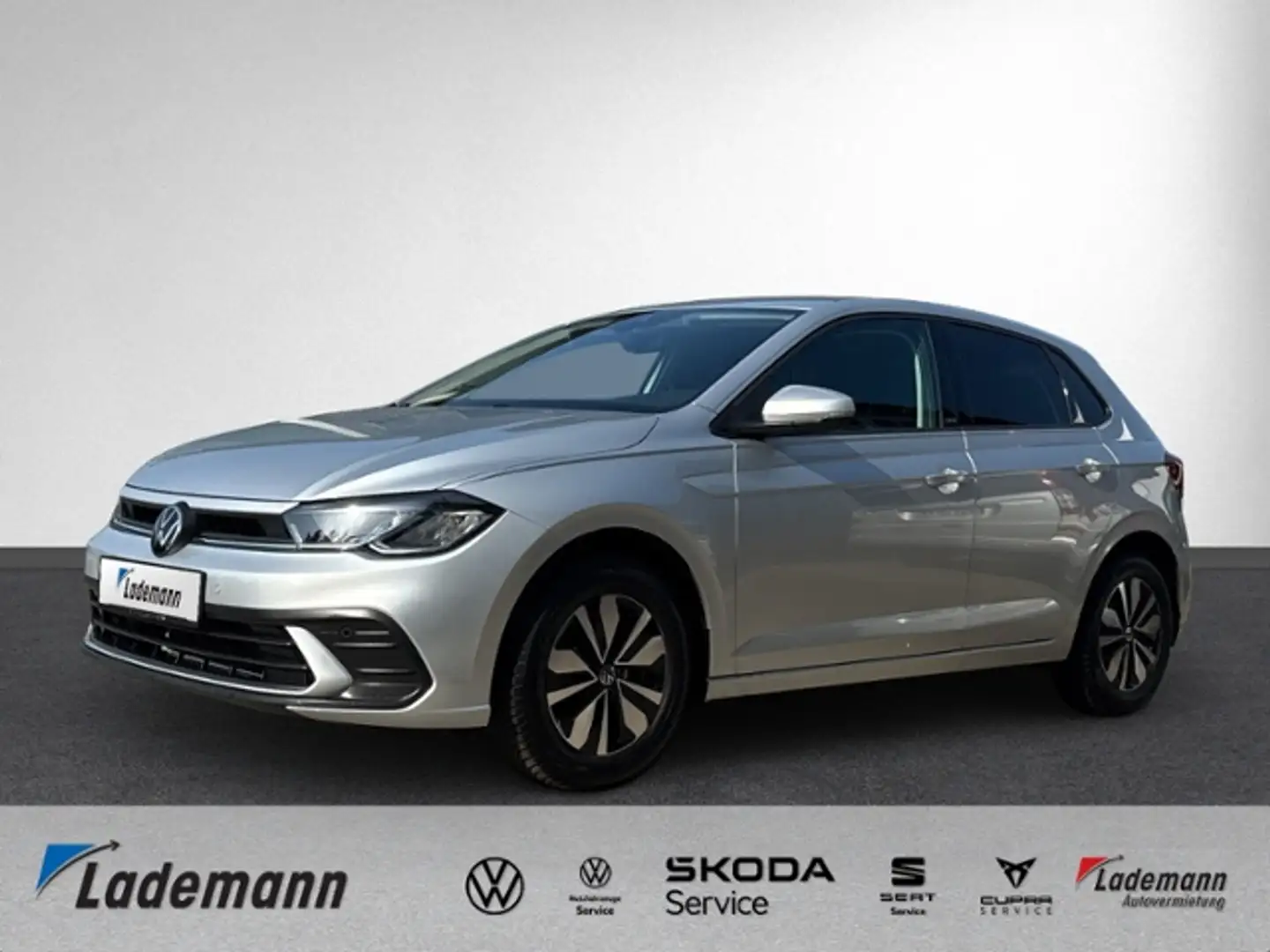 Volkswagen Polo 1.0 TSI DSG MOVE LED+NAVI+KAMERA+AHK+ACC+SH Silber - 1
