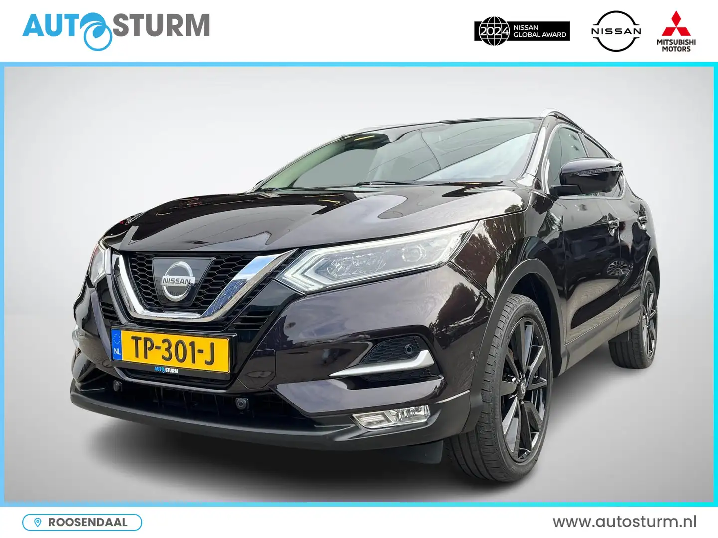 Nissan Qashqai 1.6 Tekna Paars - 1