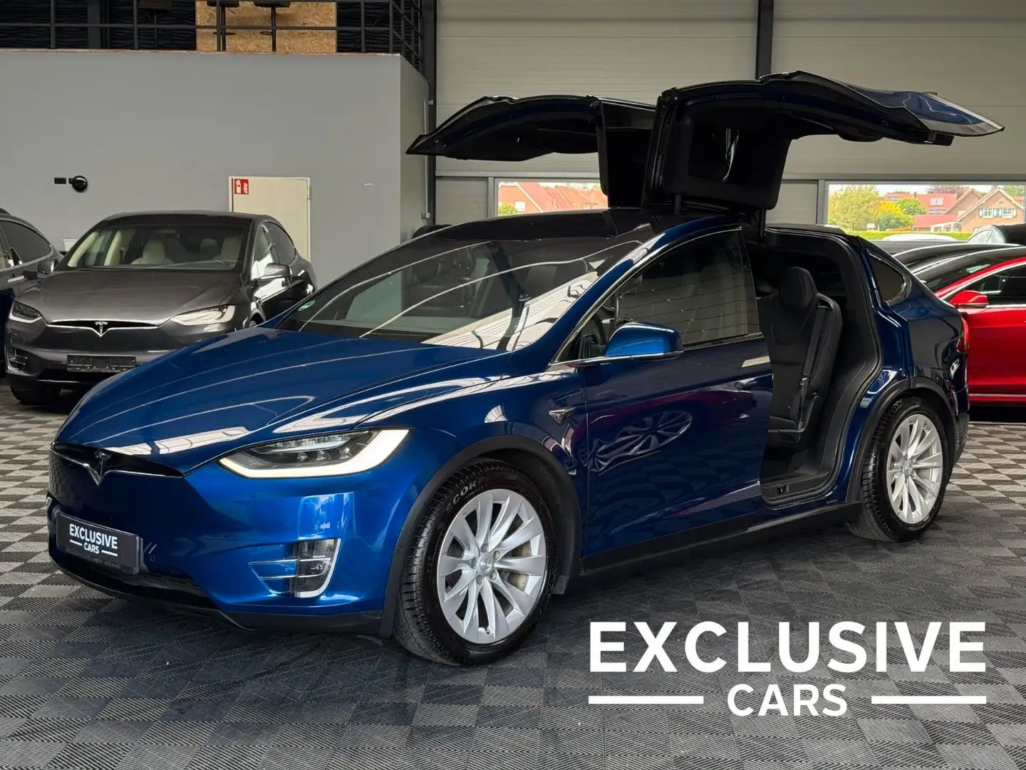 Tesla Model X MODEL X LONG RAVEN | AP HW3.0 | CCS | PREMIUM | Kék - 1