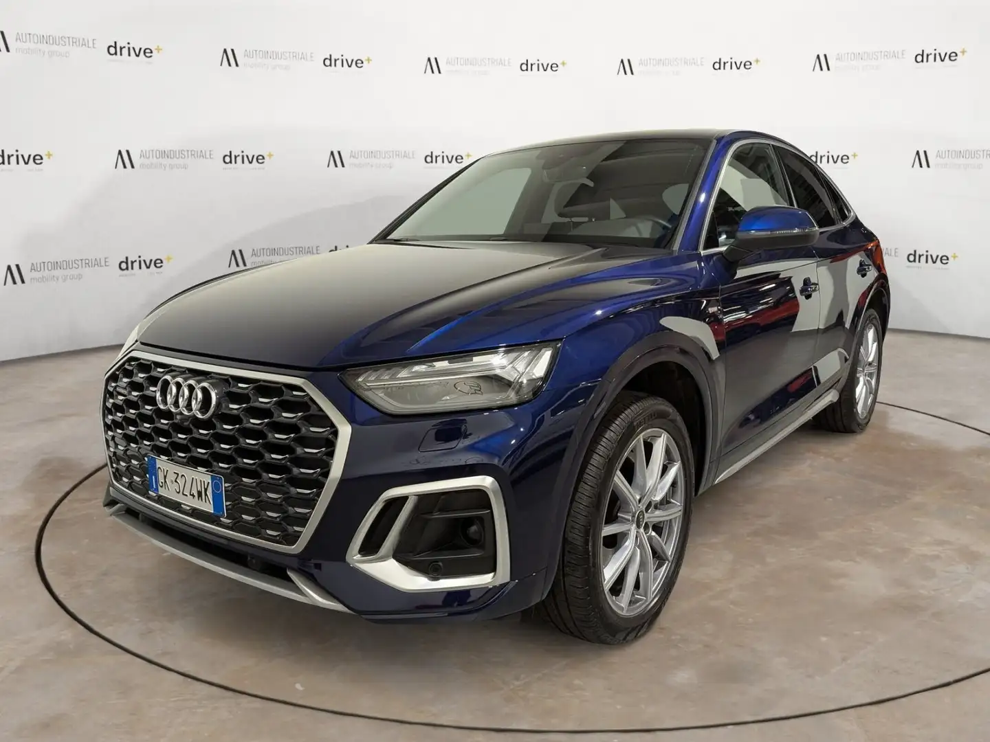 Audi Q5 40 TDI MHEV SPB QUATTRO S TRONIC S LINE PLUS Blu/Azzurro - 1