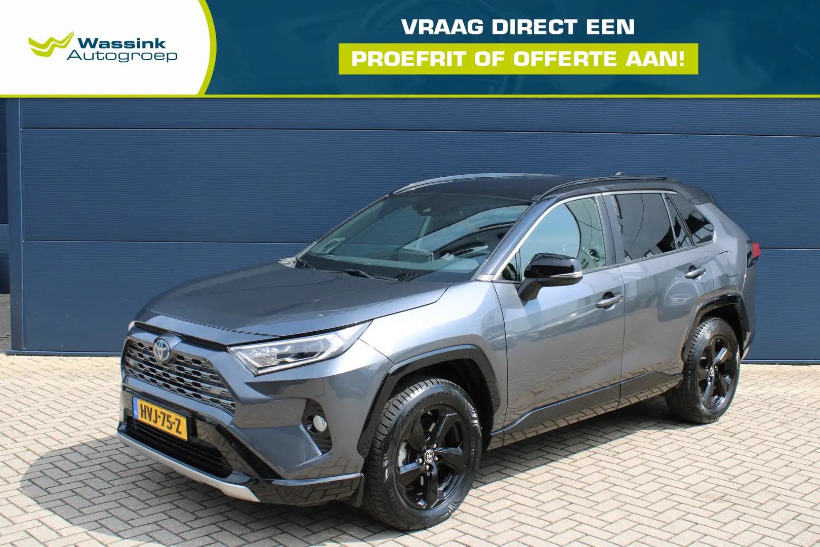 Toyota RAV 4 2.5 Hybrid 218pk Bi-Tone I Navigatie | JBL | Parke Gris - 1