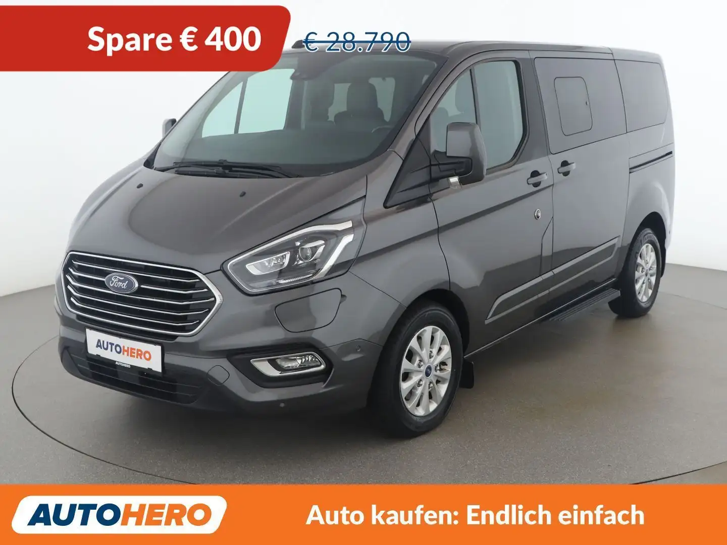 Ford Tourneo Custom 1.0 Plug-in Hybrid 320 L1 Titanium Grau - 1