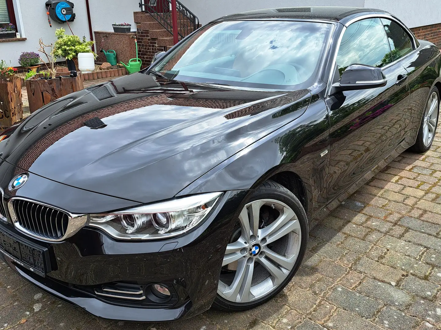 BMW 428 428i Cabrio Sport-Aut. Luxury Line Black - 1
