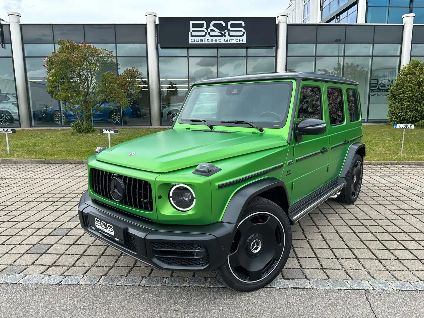 Mercedes-Benz G 63 AMG DISTR,BURM,SHD,MANUFAKTUR,360,22" Grün - 2
