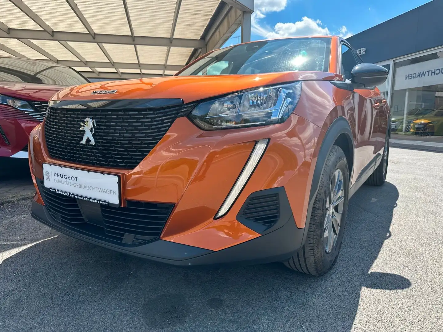 Peugeot 2008 PureTech 130 Active Pack, Kamera, Mirrorscr Oranje - 2