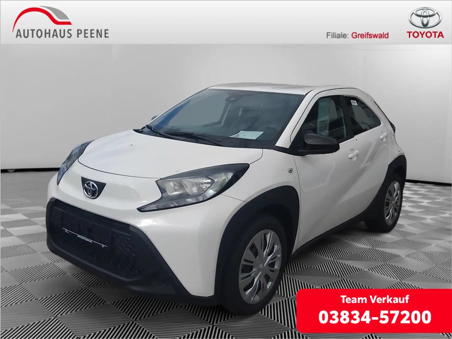Toyota Aygo X 1.0 Play KLIMA PDC RÜCKFAHRKAMERA ACC Blanc - 1