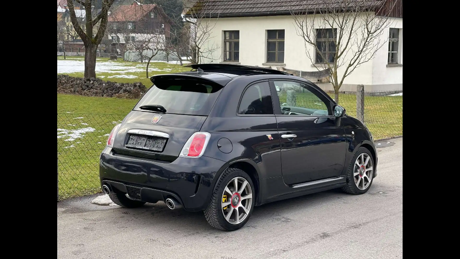 Abarth 500 Abarth 500 Custom Custom Schwarz - 2