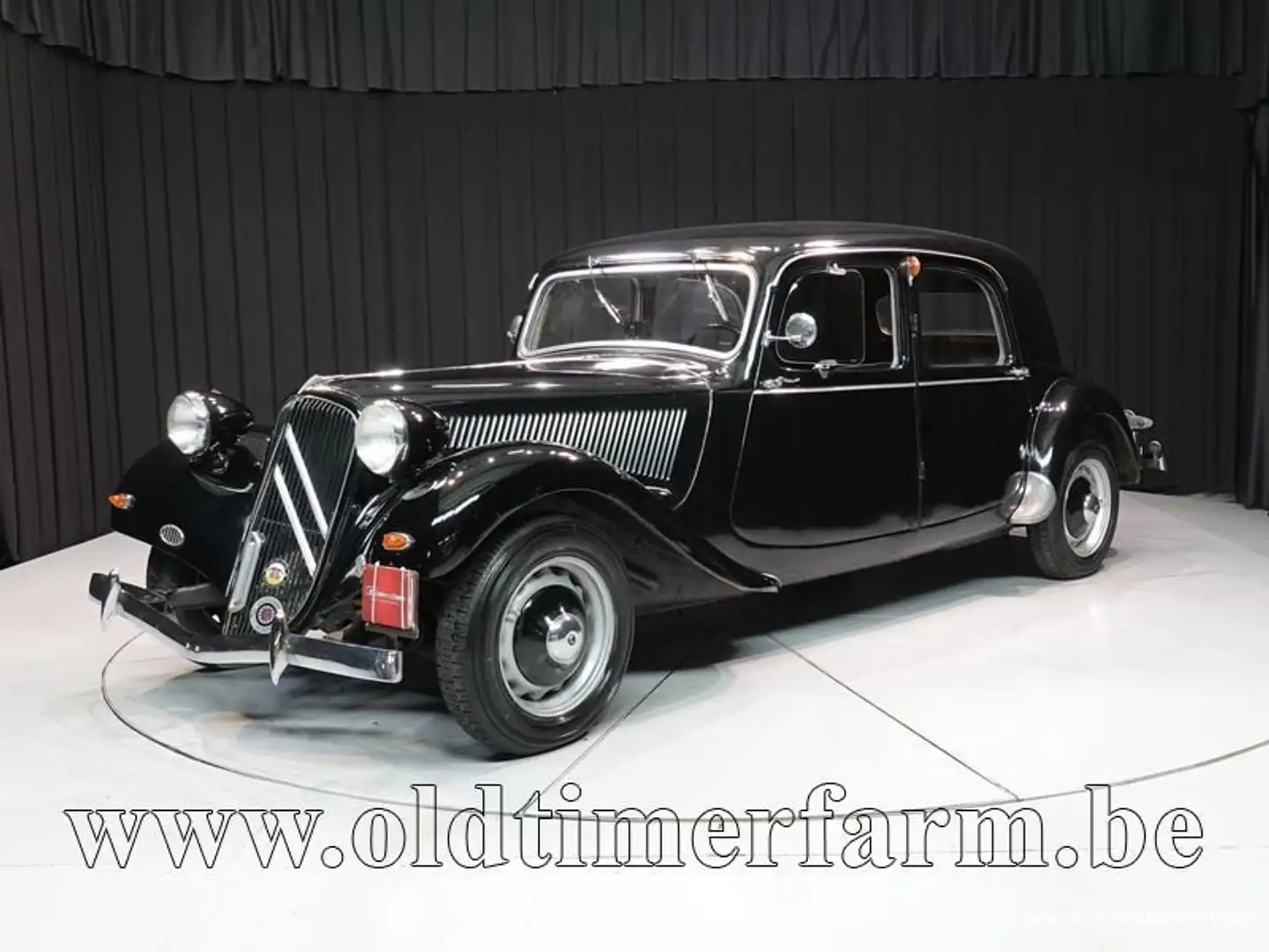 Citroen Traction 11 BN Malle Plate '47 Black - 1