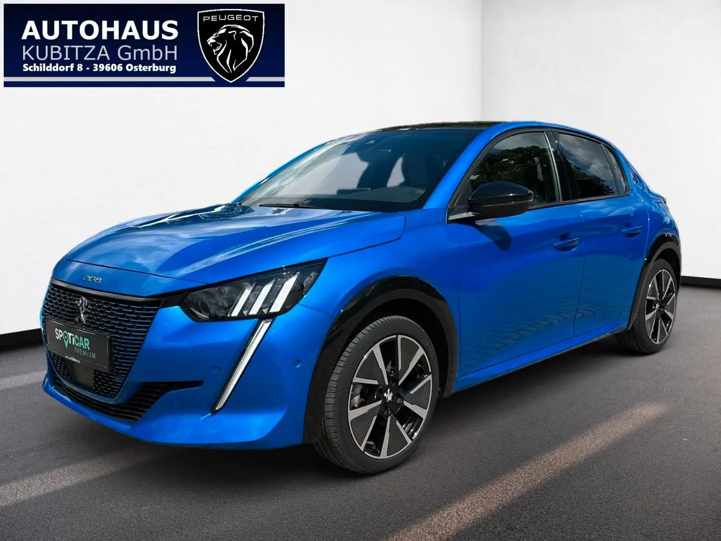 Peugeot 208 e-208 GT 136 EAT8 *Alcantara*FullLED*NAVI*Kamera Bleu - 1