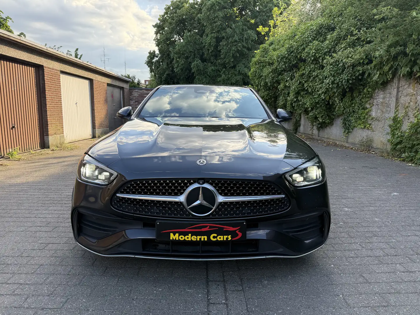 Mercedes-Benz C 220 d 9G-TRONIC AMG Line 1ste Eig. Zwart - 2