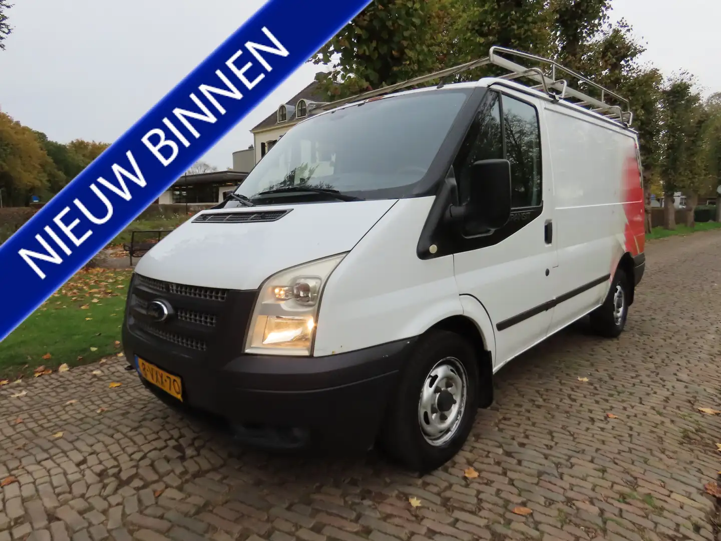 Ford Transit 260S 2.2 TDCI Economy Edition Airco 3 Persoons Imp Wit - 1