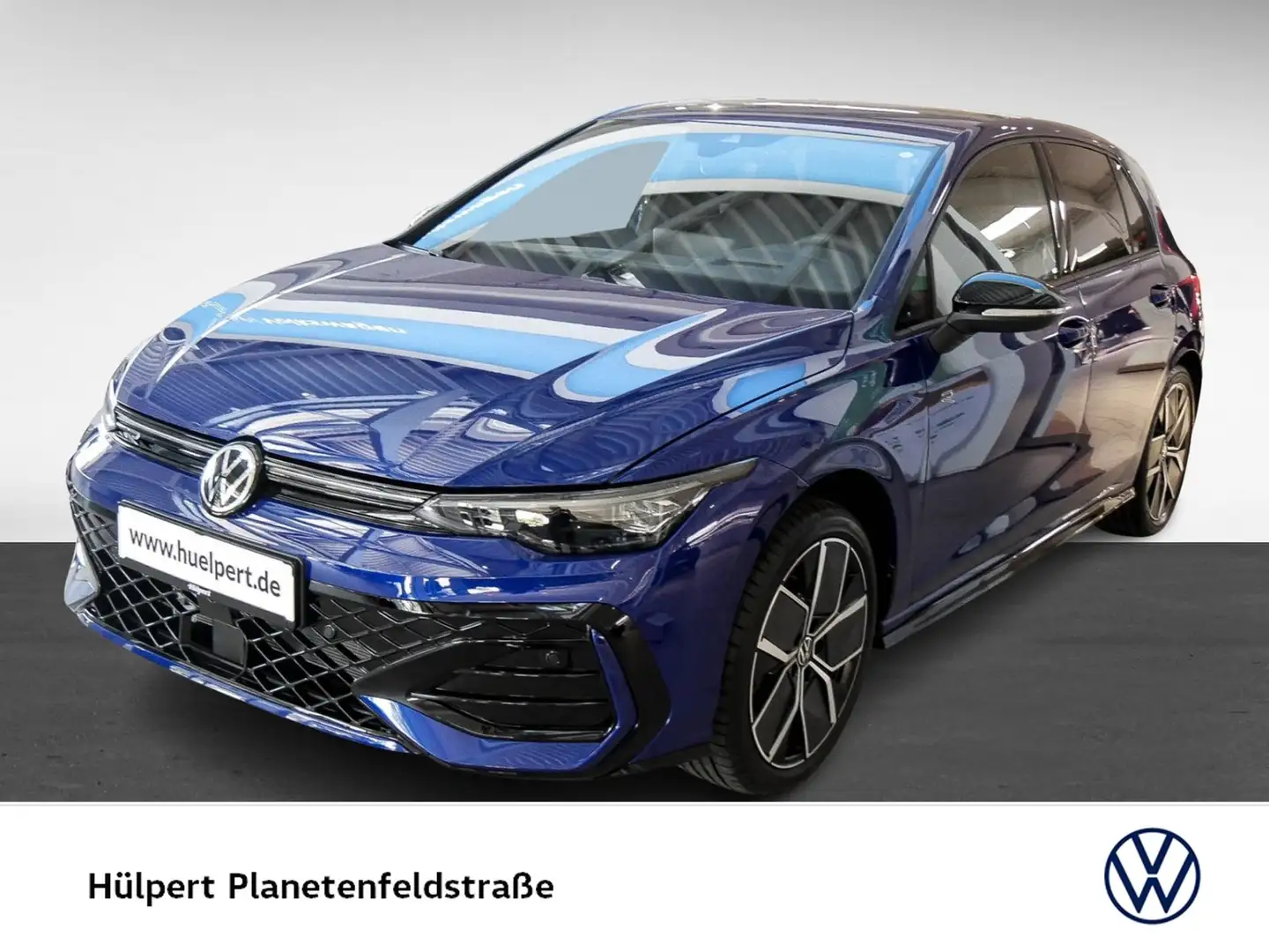Volkswagen Golf 1.5 R-LINE DSG BLACKSTYLE MATRIXLED CAM AHK Blauw - 1