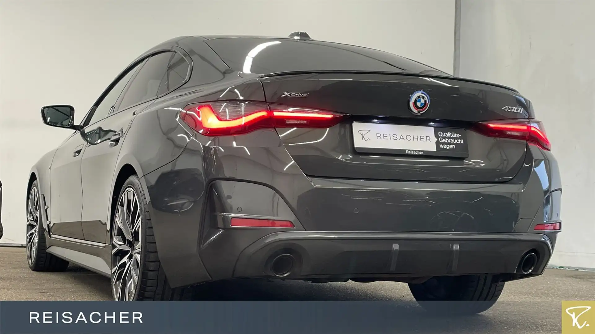 BMW 430 i A xDrive Gran Coupé M-Sport LCPro ACC 360° Grau - 2