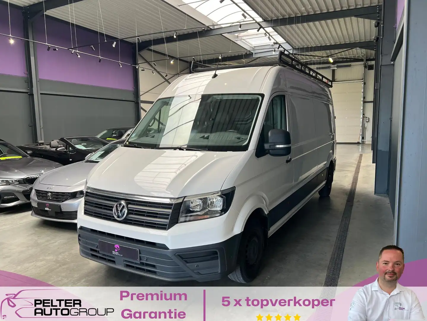 Volkswagen Crafter 2.0TDI Automaat L4L3 BTW 140pk Blanc - 1