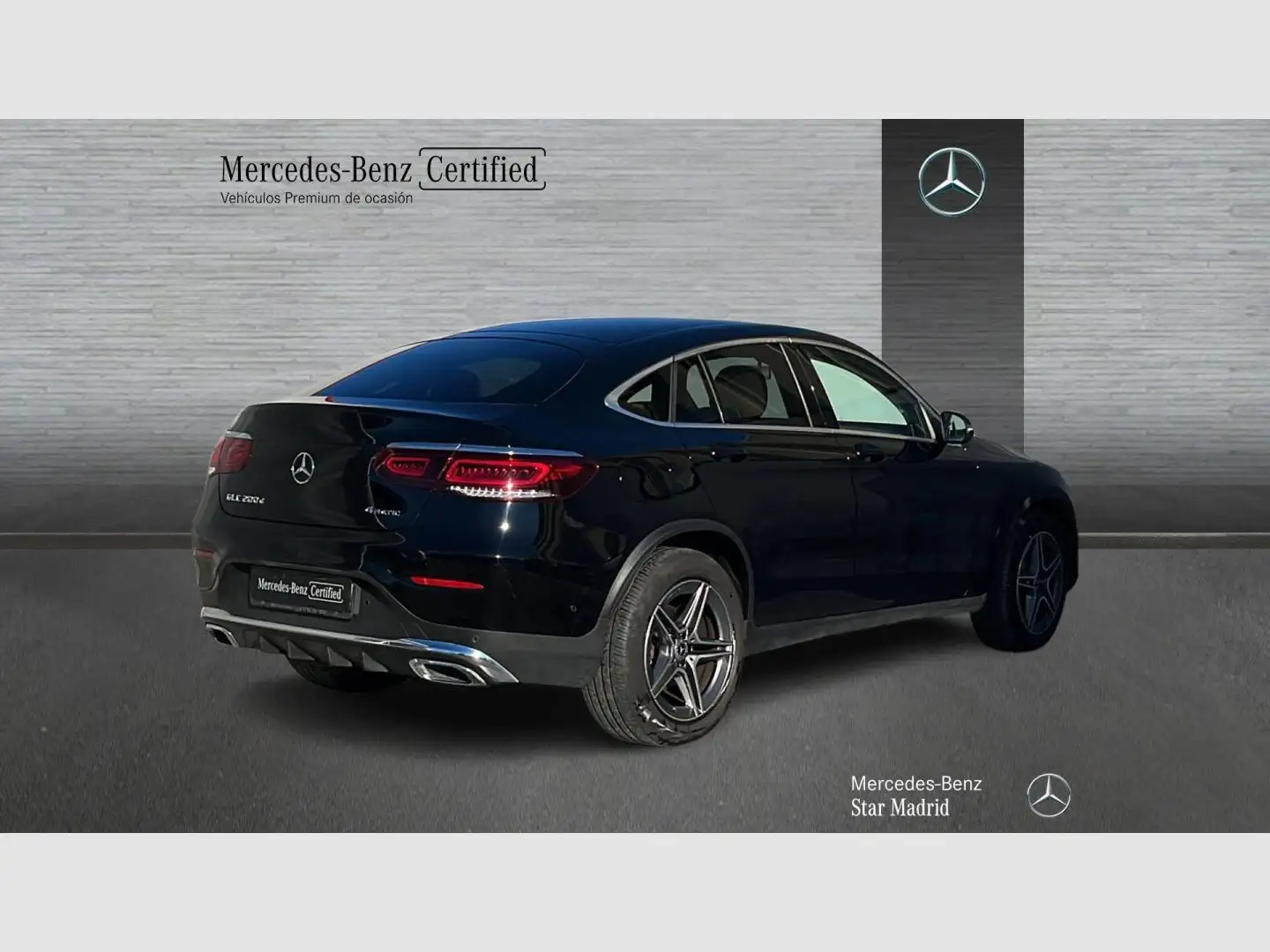 Mercedes-Benz GLC 220 220d 4Matic Aut. Zwart - 2