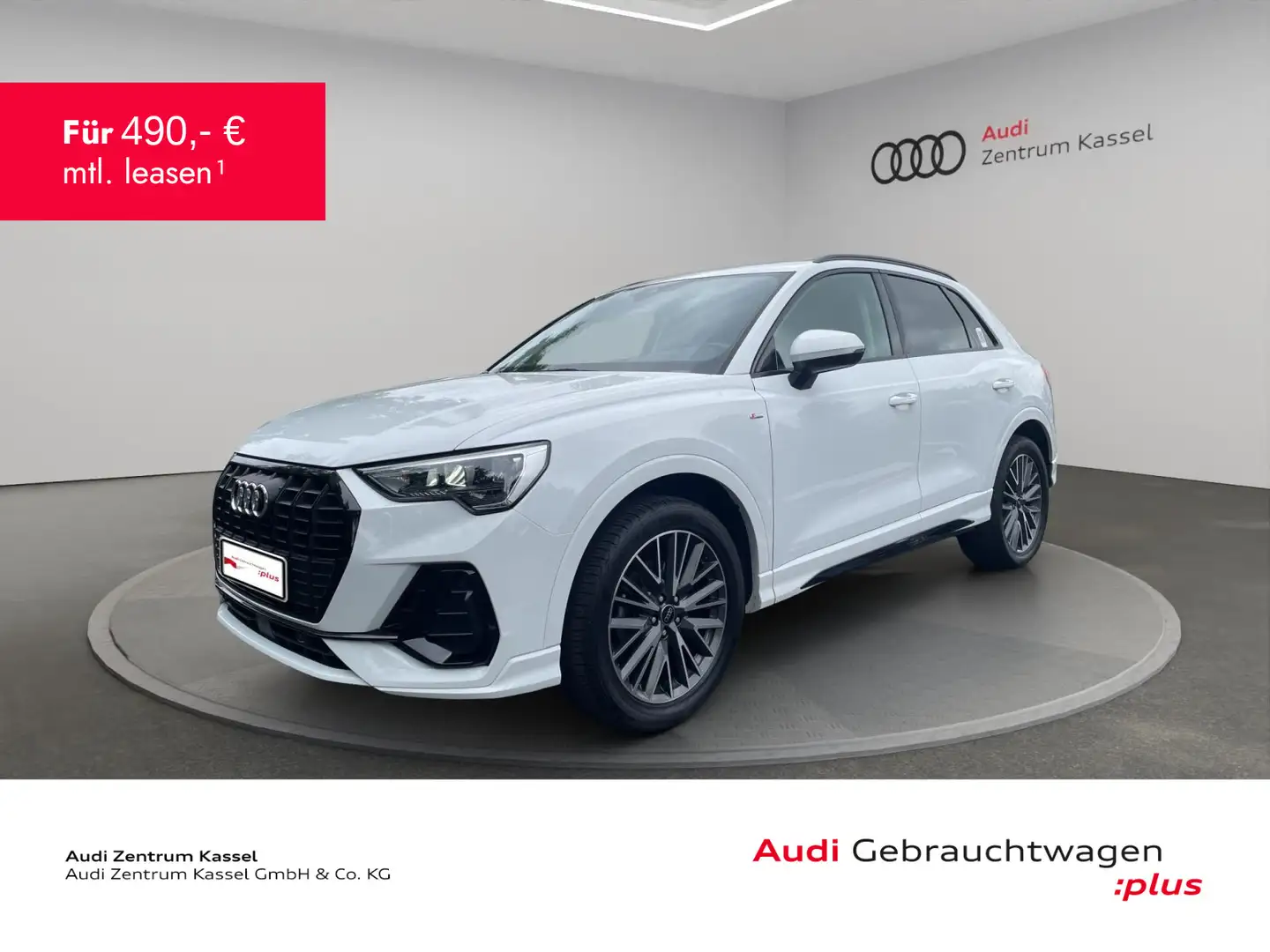 Audi Q3 35 TFSI S line LED PDC CarPlay Weiß - 1