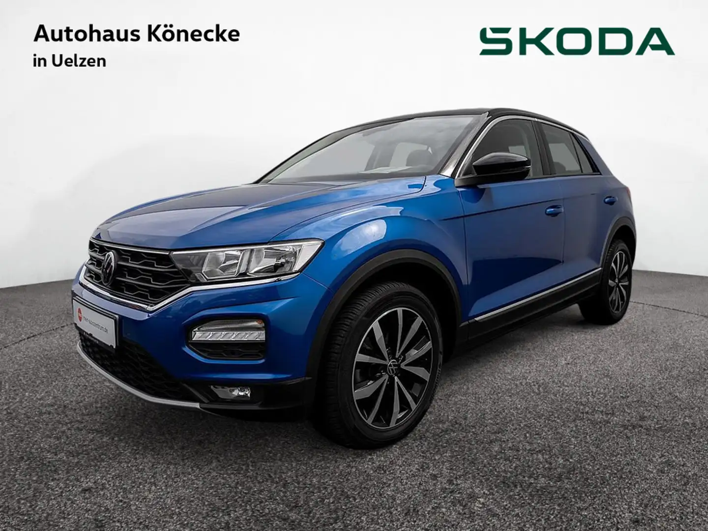 Volkswagen T-Roc 2.0 TDI Style NAVI PDC MFL KLIMA BT Bleu - 1