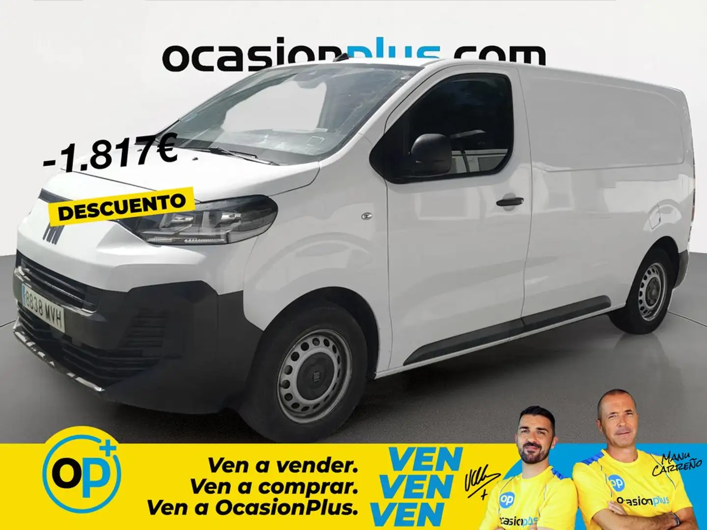 Fiat Scudo Furgón 1.5BlueHDI S&S L2 H1 88KW Blanco - 1