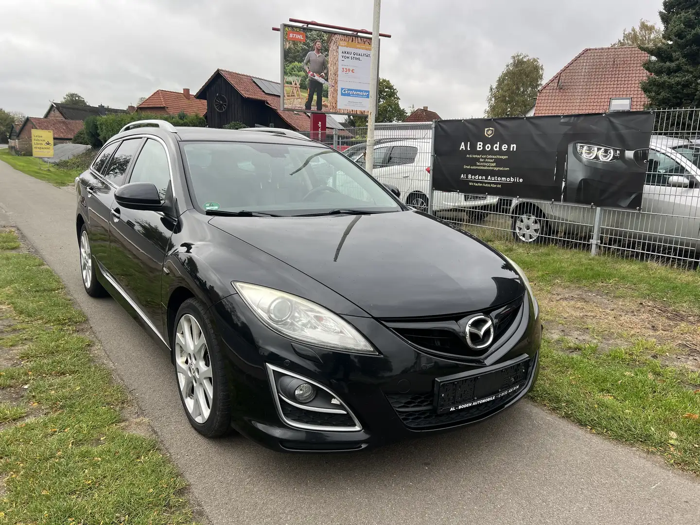 Mazda 6 2.2 CRDT Active leder Klima Navi Xenon Schwarz - 1