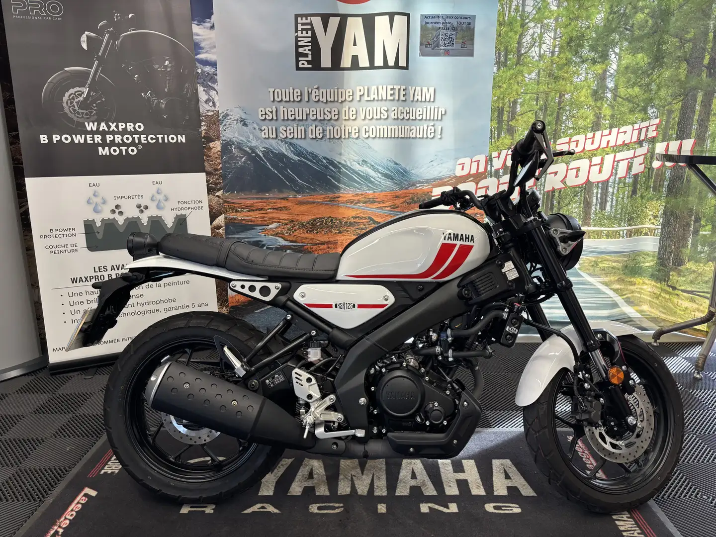 Yamaha XSR 125 Weiß - 1