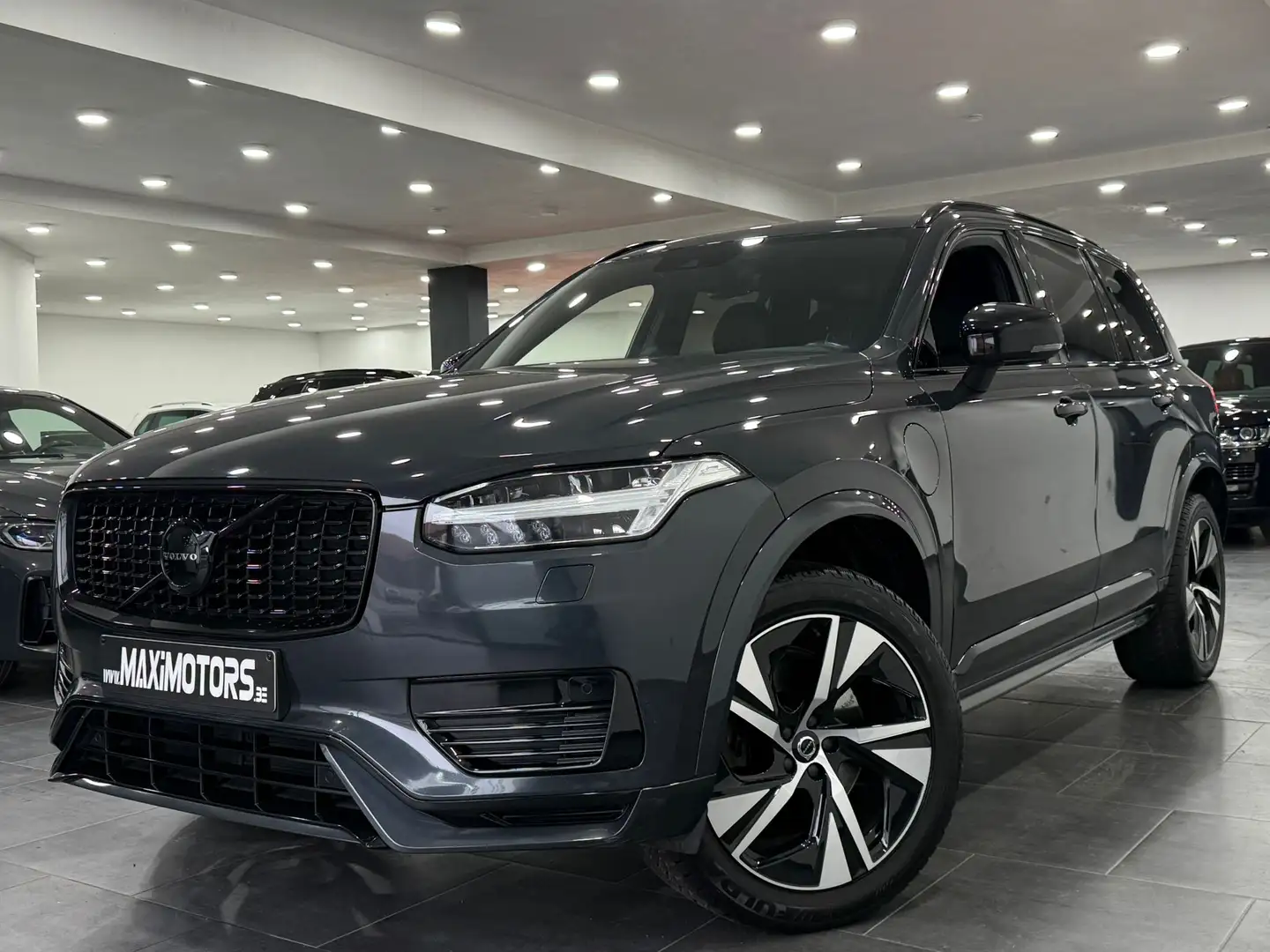 Volvo XC90 T8 Hybrid 4WD R-Design 7Seat Full Option 21%VAT Gris - 1