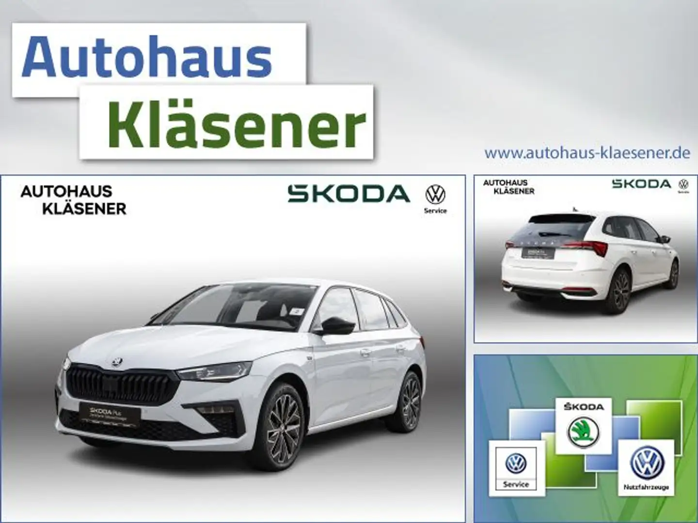Skoda Scala Drive 1.0 TSI 85 KW DSG Weiß - 1