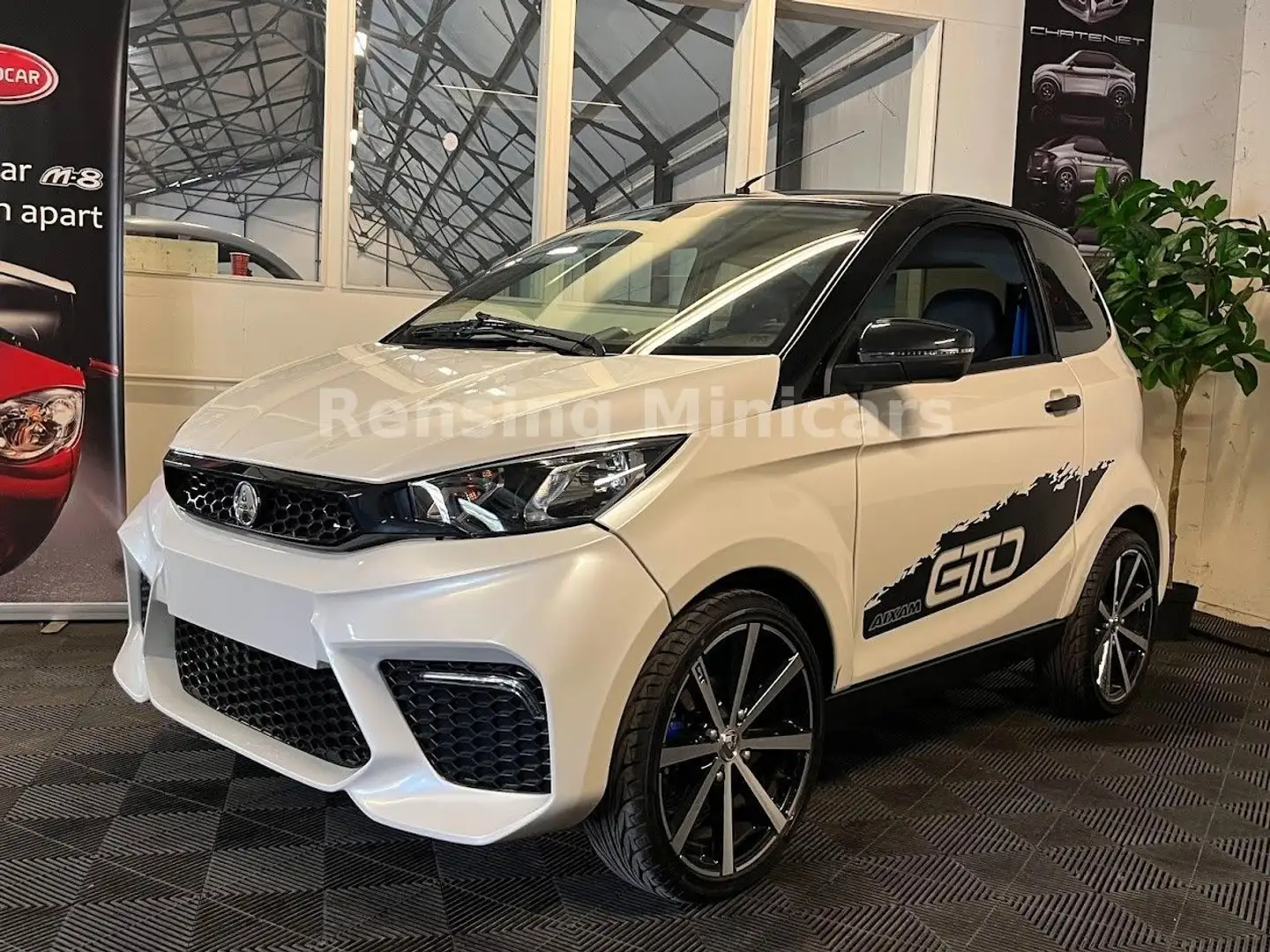 Aixam GTO SPORT 8 PS Mopedauto Microcar 45 KM Білий - 2