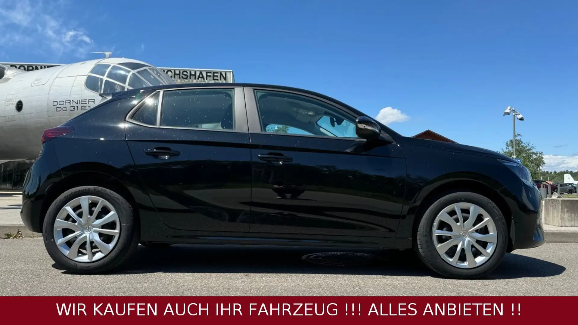 Opel Corsa F /ZV/Klima/DAB/4-Türig/Tageszulsg. NEUWA. Schwarz - 2