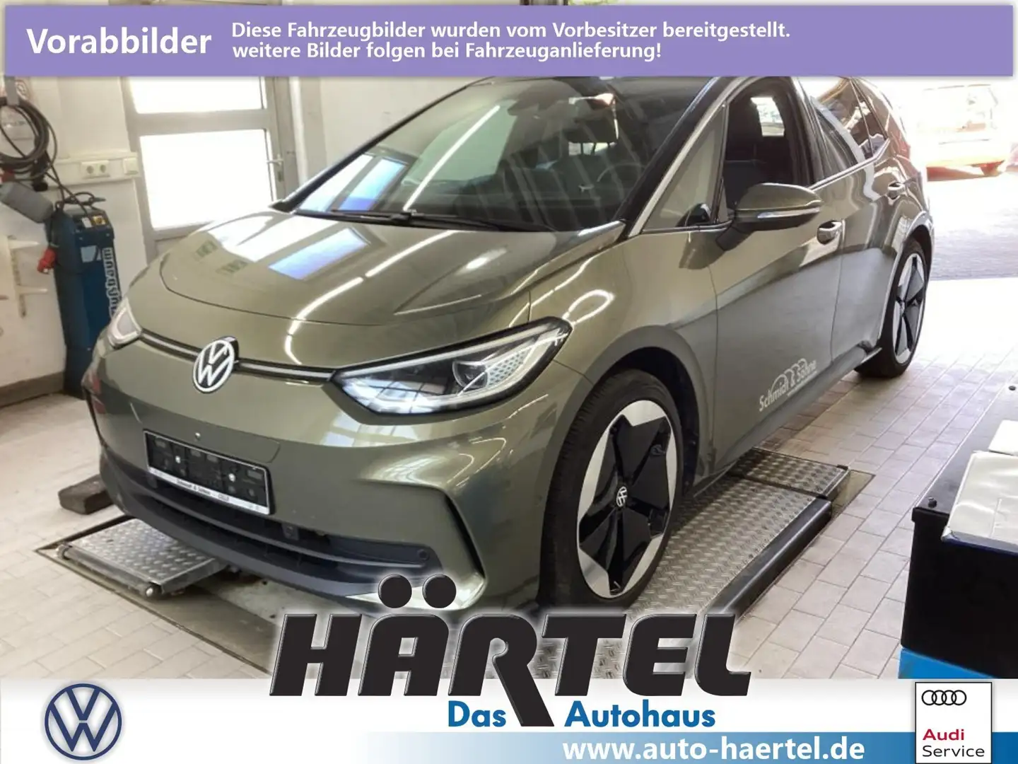 Volkswagen ID.3 PRO S 77 KWH AUTOMATIK (+ACC-RADAR) Bluetooth Grün - 1