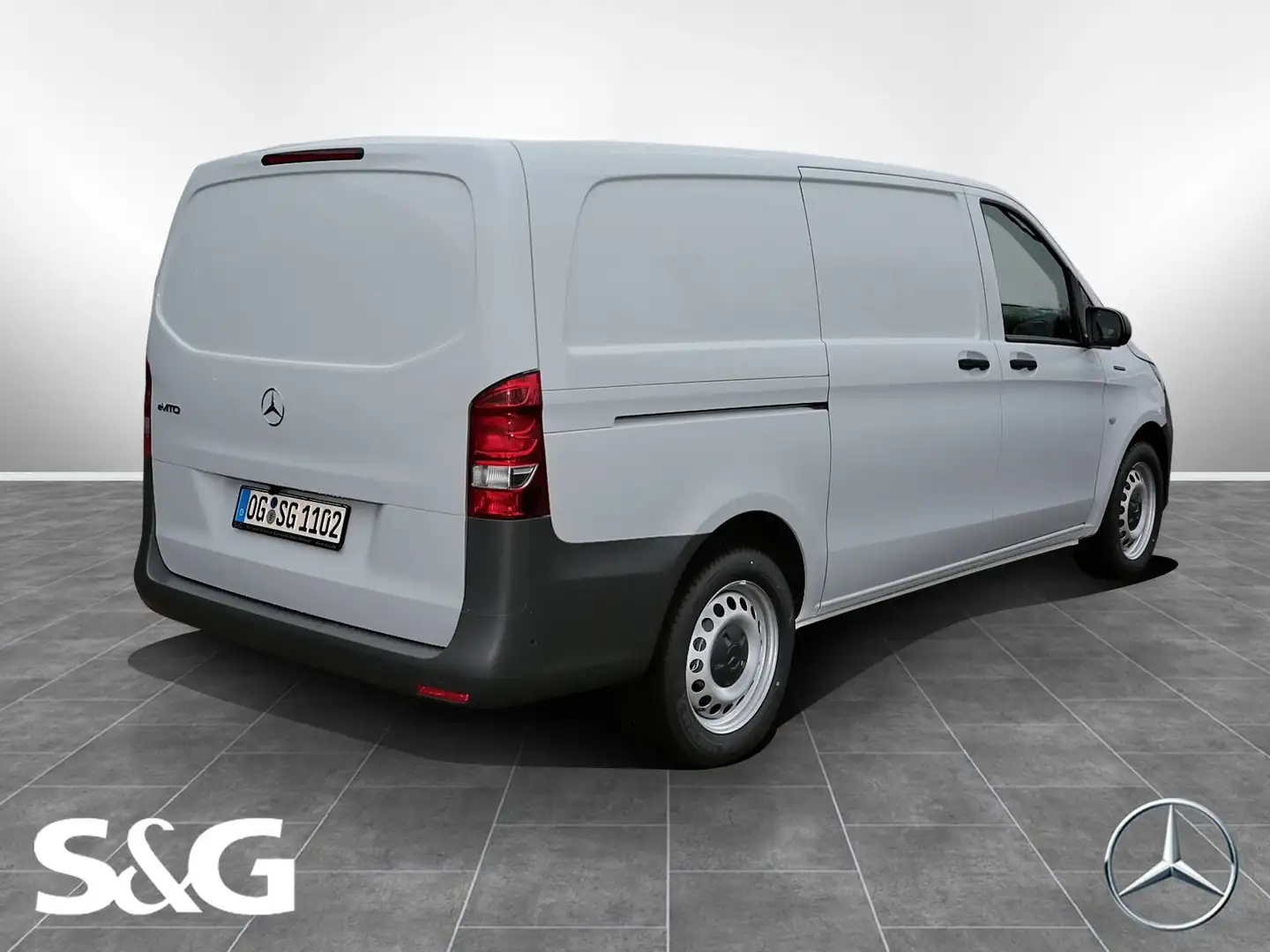 Mercedes-Benz Vito e RüKam+DAB+Klima+Sitzh+Parktronic+Tempomat Weiß - 2