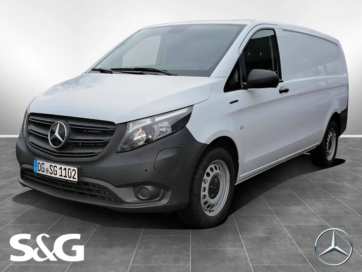 Mercedes-Benz Vito e RüKam+DAB+Klima+Sitzh+Parktronic+Tempomat Weiß - 1