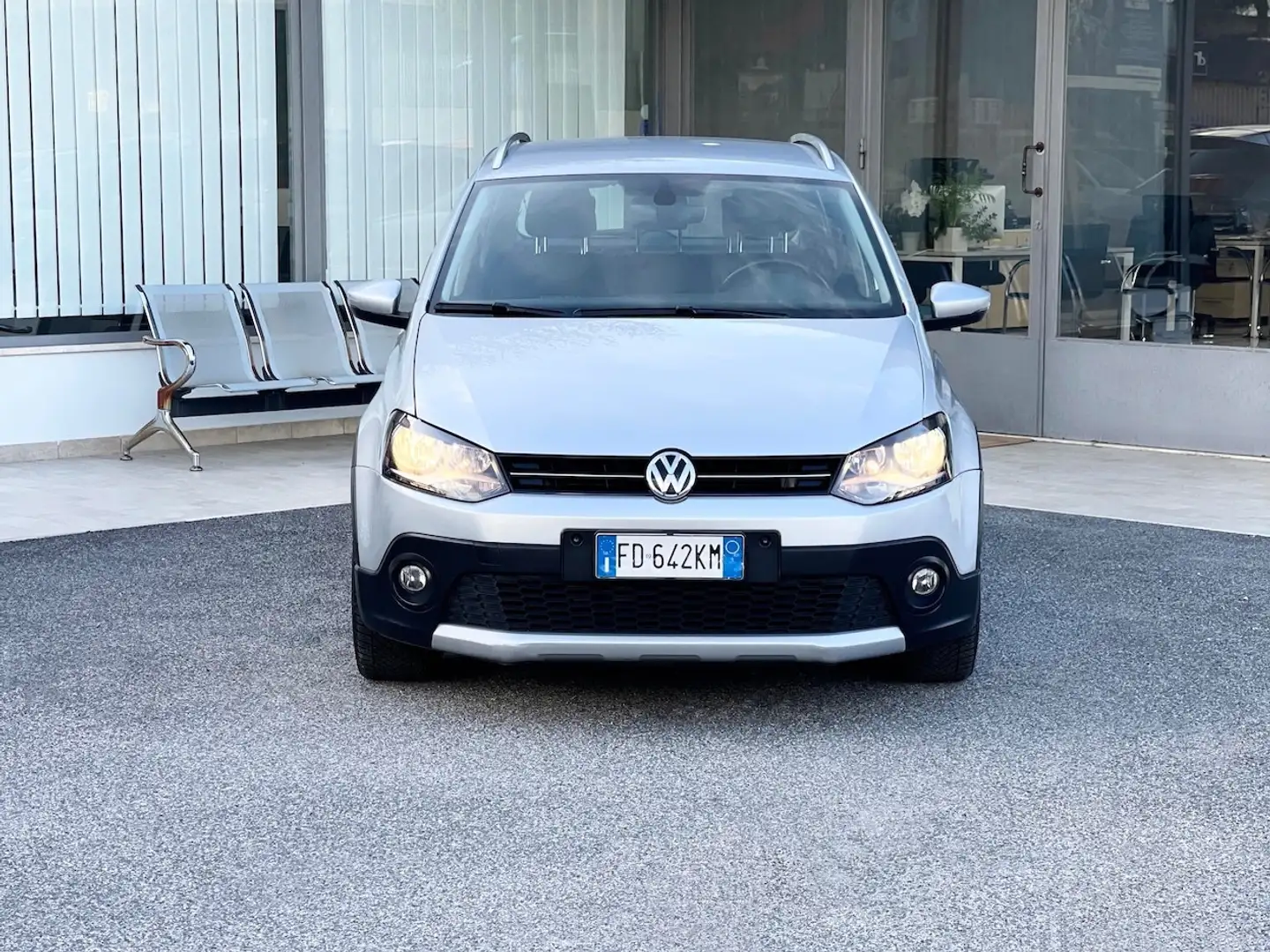 Volkswagen Polo Cross 1.4 Diesel 90CV E6 Automatica - 2016 Argento - 2