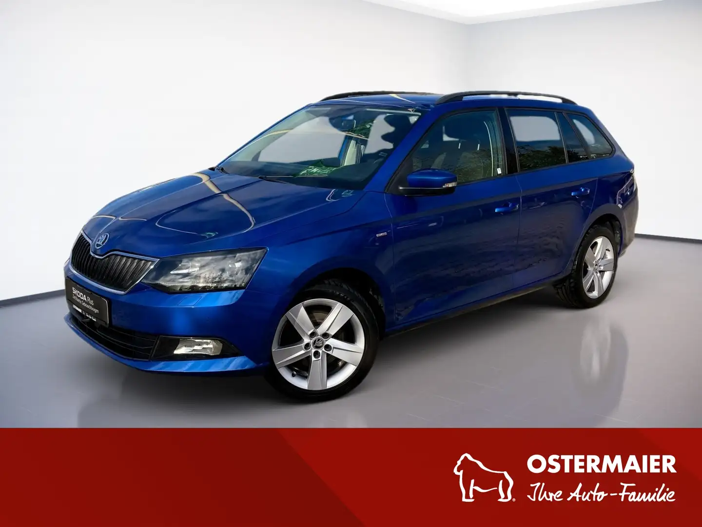 Skoda Fabia Combi 1.0TSI LED.NAV.PDC.SHZ.SRA.SUNSET.SPRACHSTEU Blau - 1