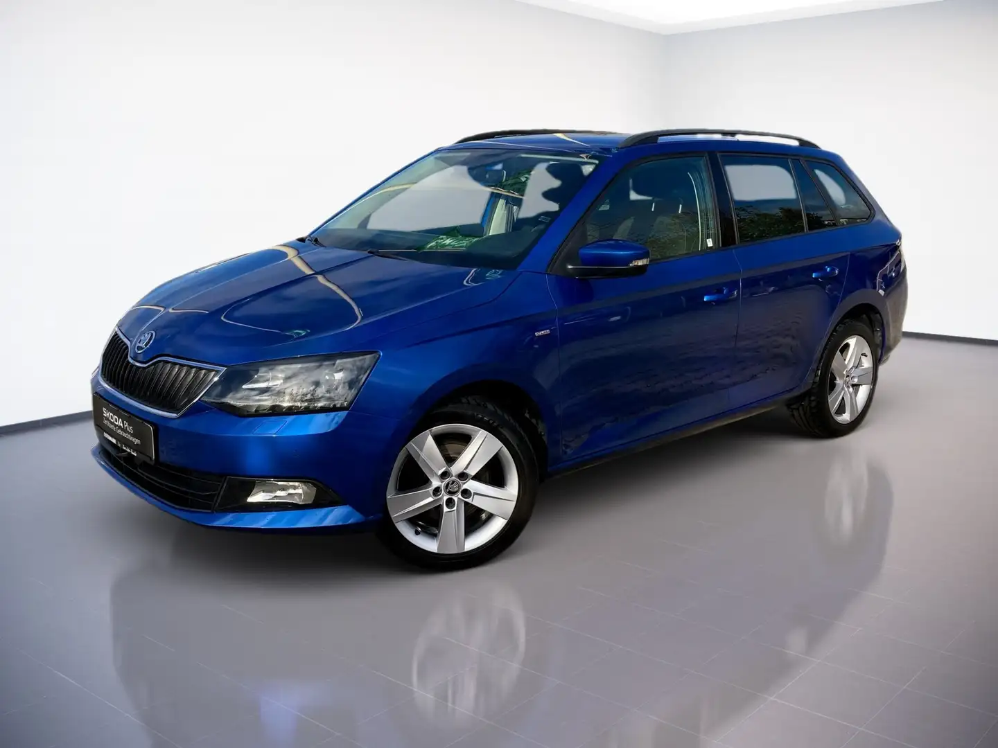 Skoda Fabia Combi 1.0TSI LED.NAV.PDC.SHZ.SRA.SUNSET.SPRACHSTEU Blau - 2