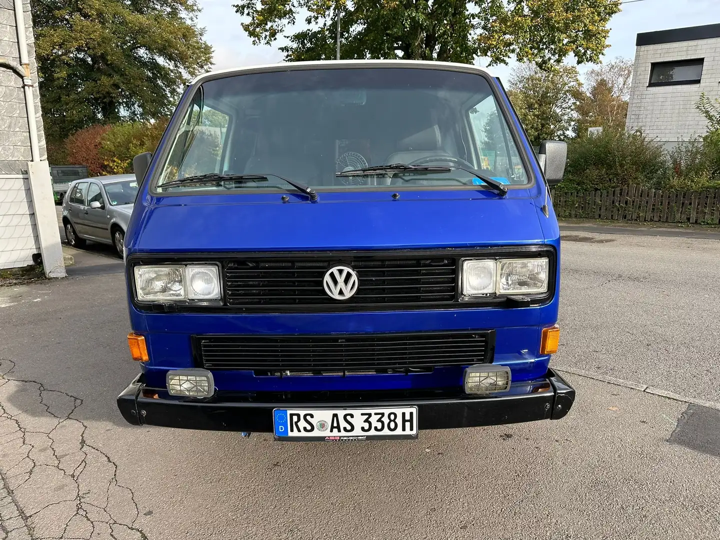 Volkswagen T3 Caravelle 1.6 TD//CAMPINGFAHRZ:/NEU RESTAURIERT//H ZULASSUNG Blauw - 2