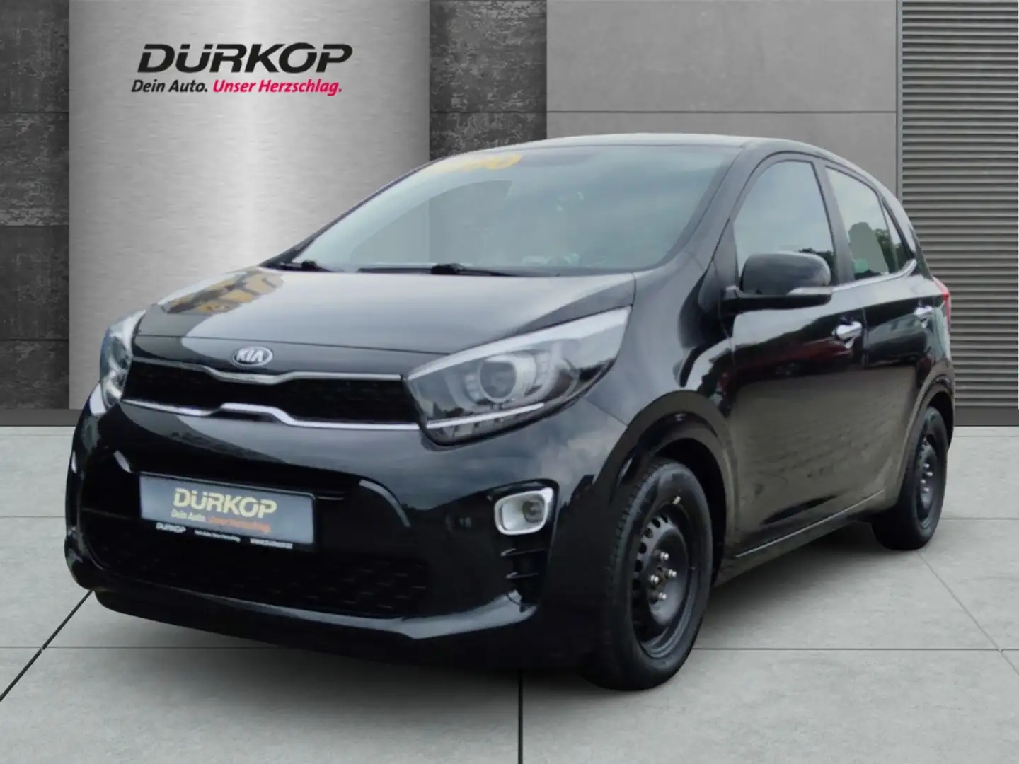 Kia Picanto EU6d-T 1.2 Spirit Automatik Sitzheizung Schwarz - 1