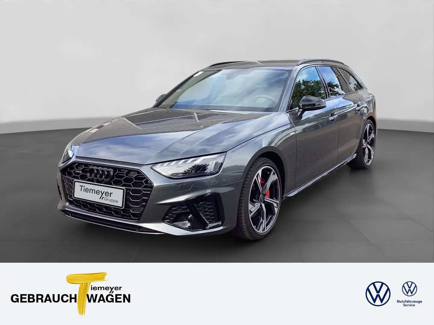 Audi A4 40 TFSI Q 2x S LINE AHK MATRIX-LED LM19 Grau - 1