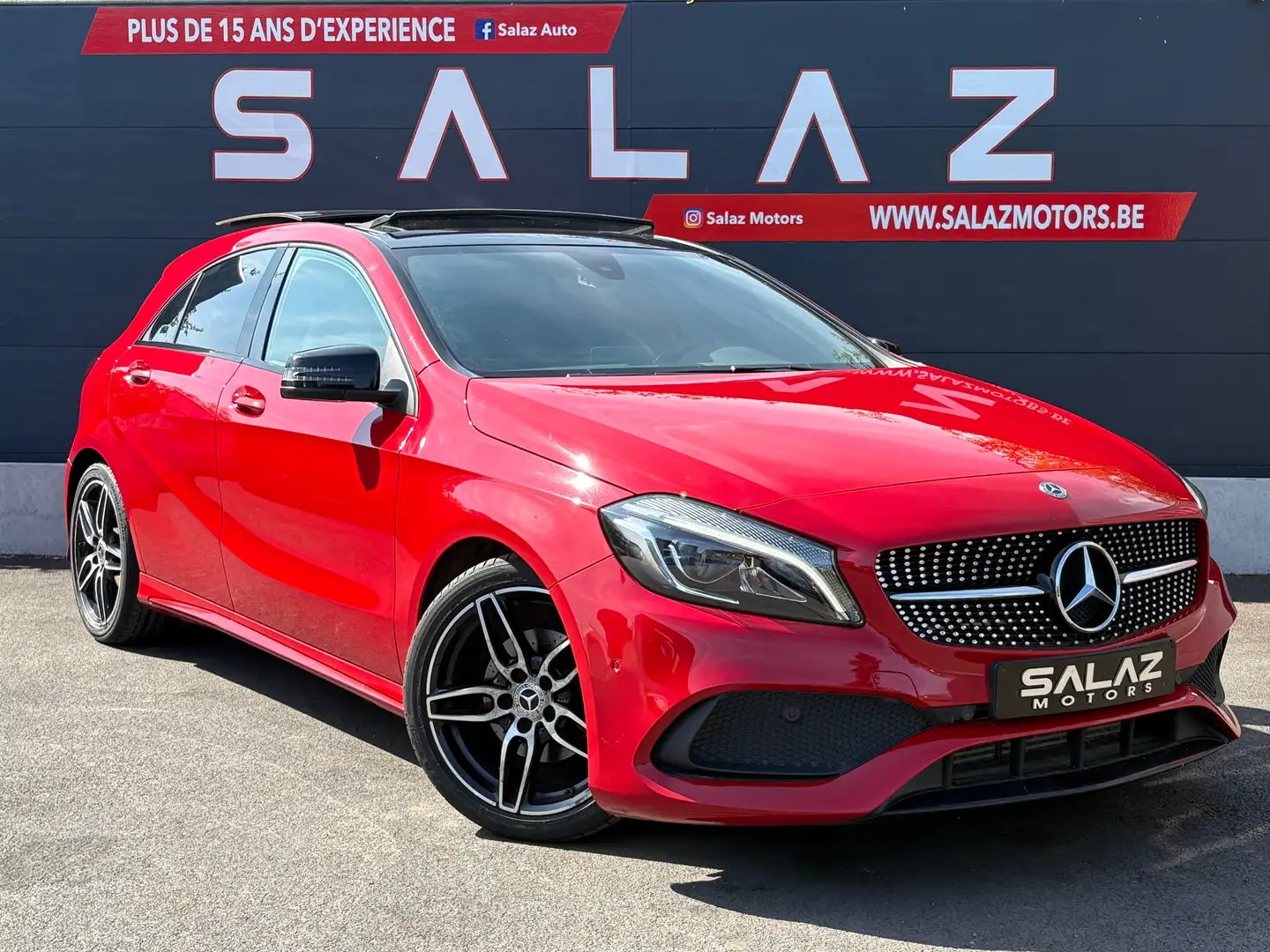 Mercedes-Benz A 180 A 180 BE Edition/GARANTIE/CLIM/PACKMAG/NAVI Rouge - 1