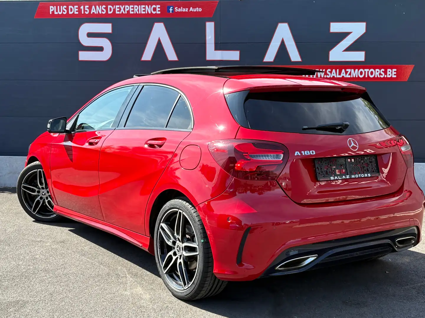 Mercedes-Benz A 180 A 180 BE Edition/GARANTIE/CLIM/PACKMAG/NAVI Rouge - 2