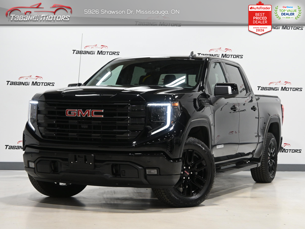 2026 GMC Sierra 1500 Elevation  No Accident X31 Leather BOSE 360CAM Remote Start