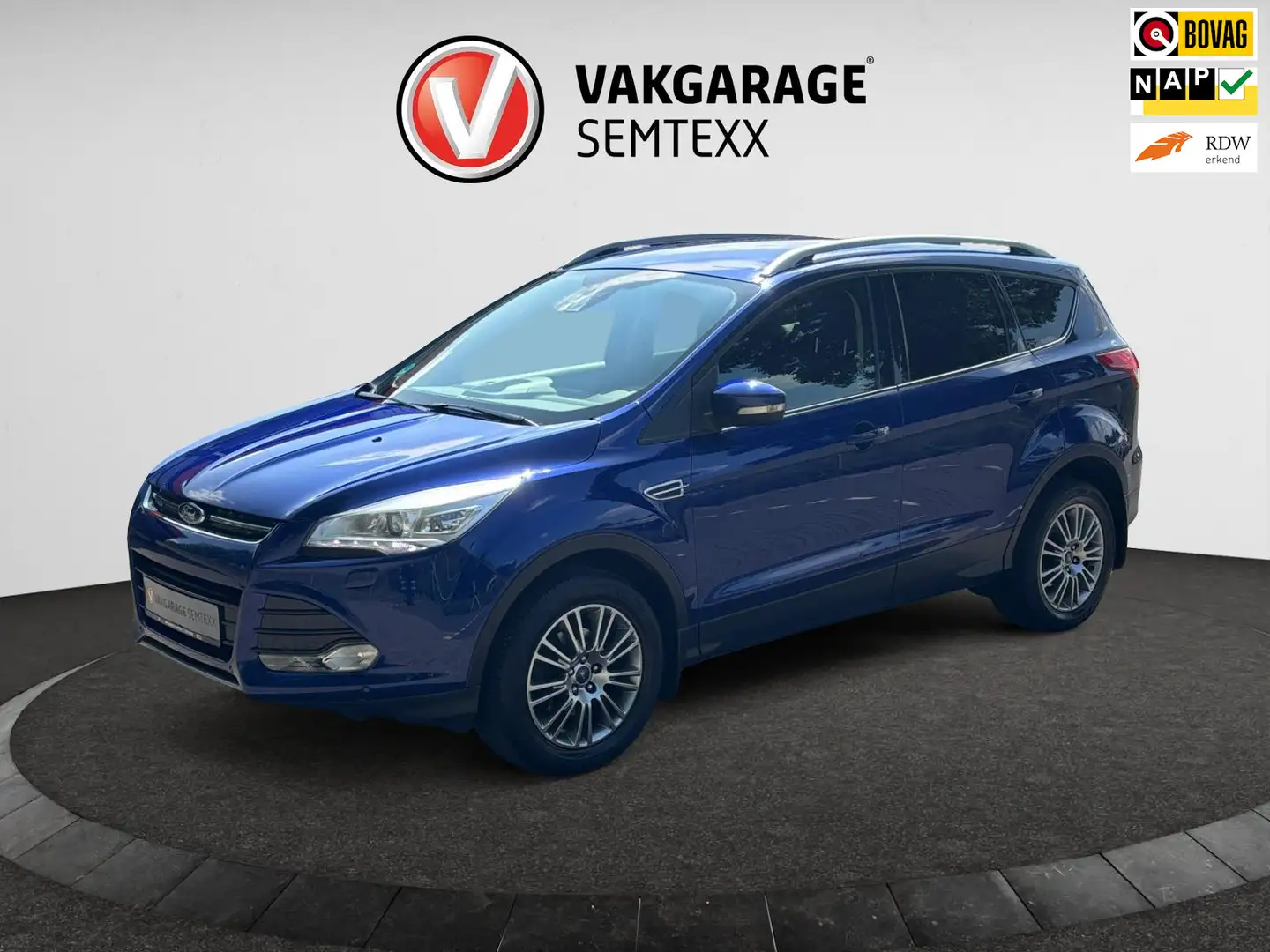 Ford Kuga 1.6 Titanium | Camera | Clima | Cruise | Dakrails Bleu - 1