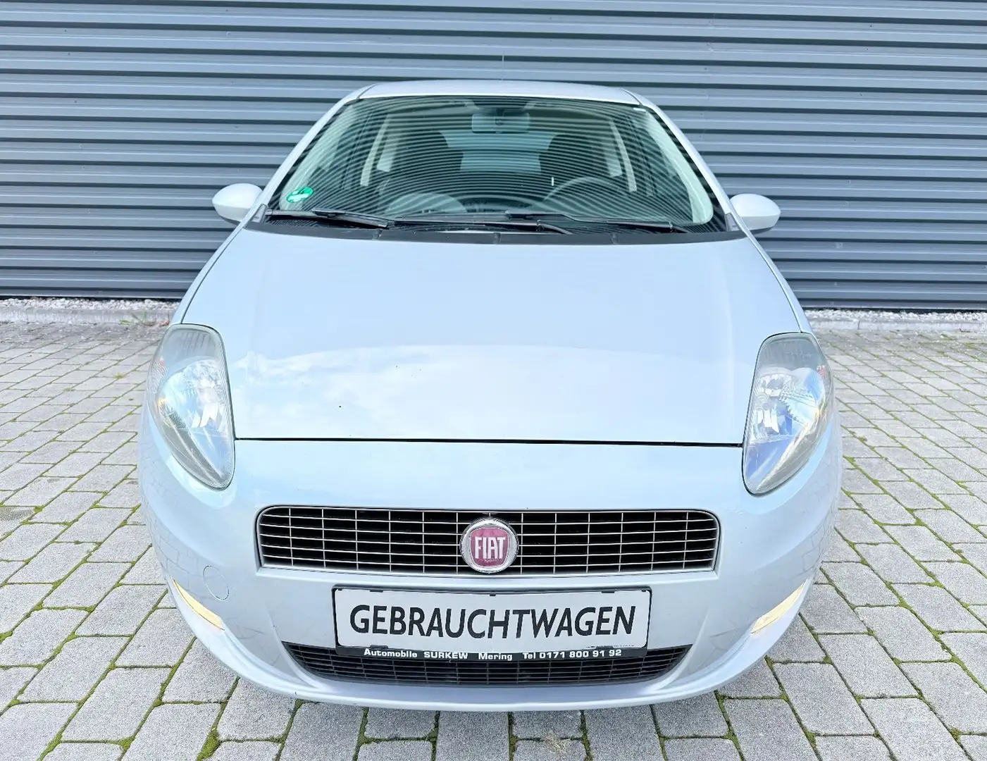 Fiat Grande Punto 1.4 8V Start/ Klima/Euro4/ TÜV:neu Grau - 2