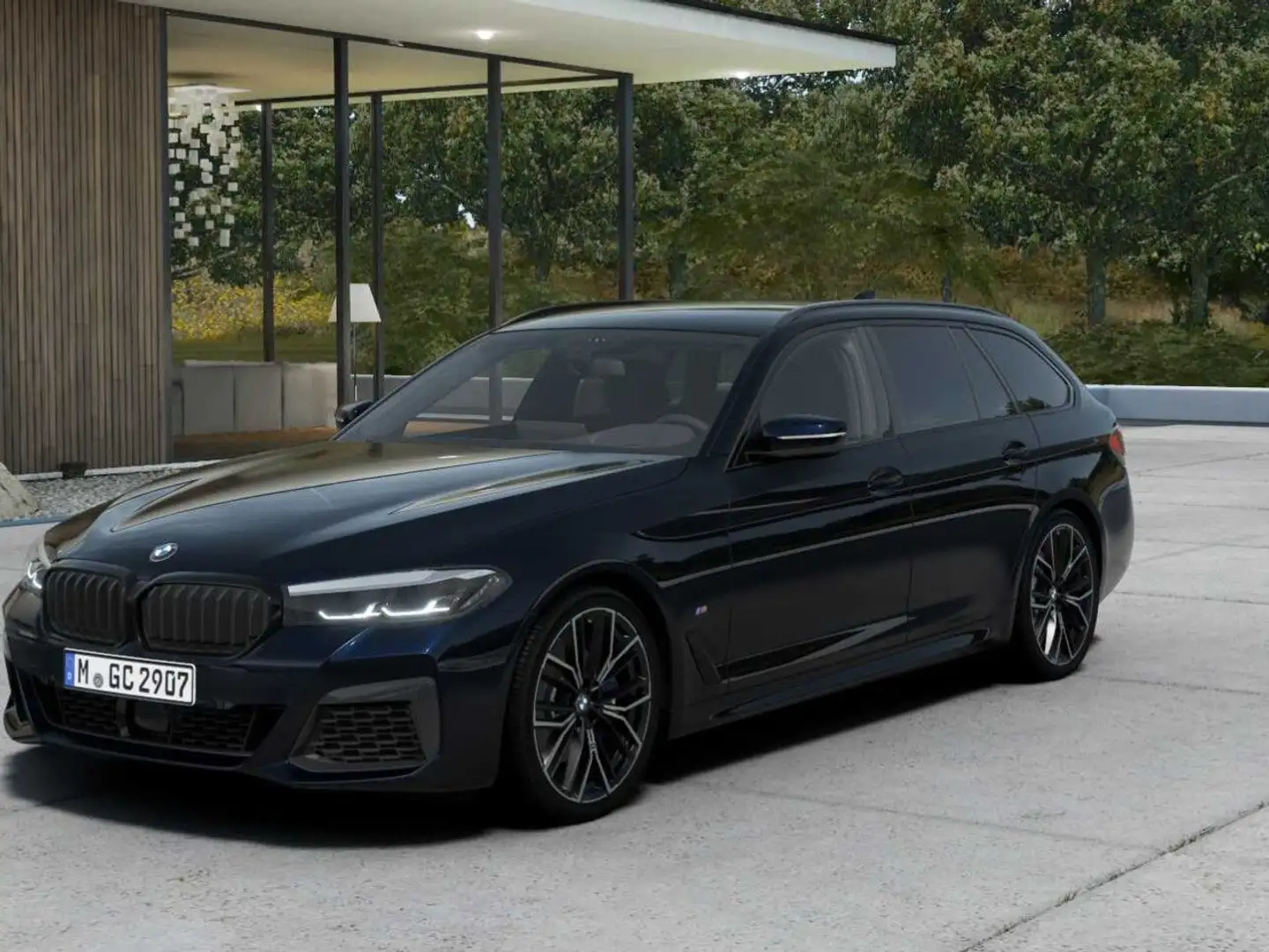 BMW 530 d xDrive Touring M Sport,DAPro,AHK,HUD,StHz LED Schwarz - 1