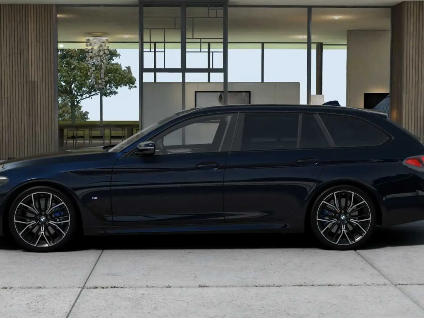 BMW 530 d xDrive Touring M Sport,DAPro,AHK,HUD,StHz LED Schwarz - 2