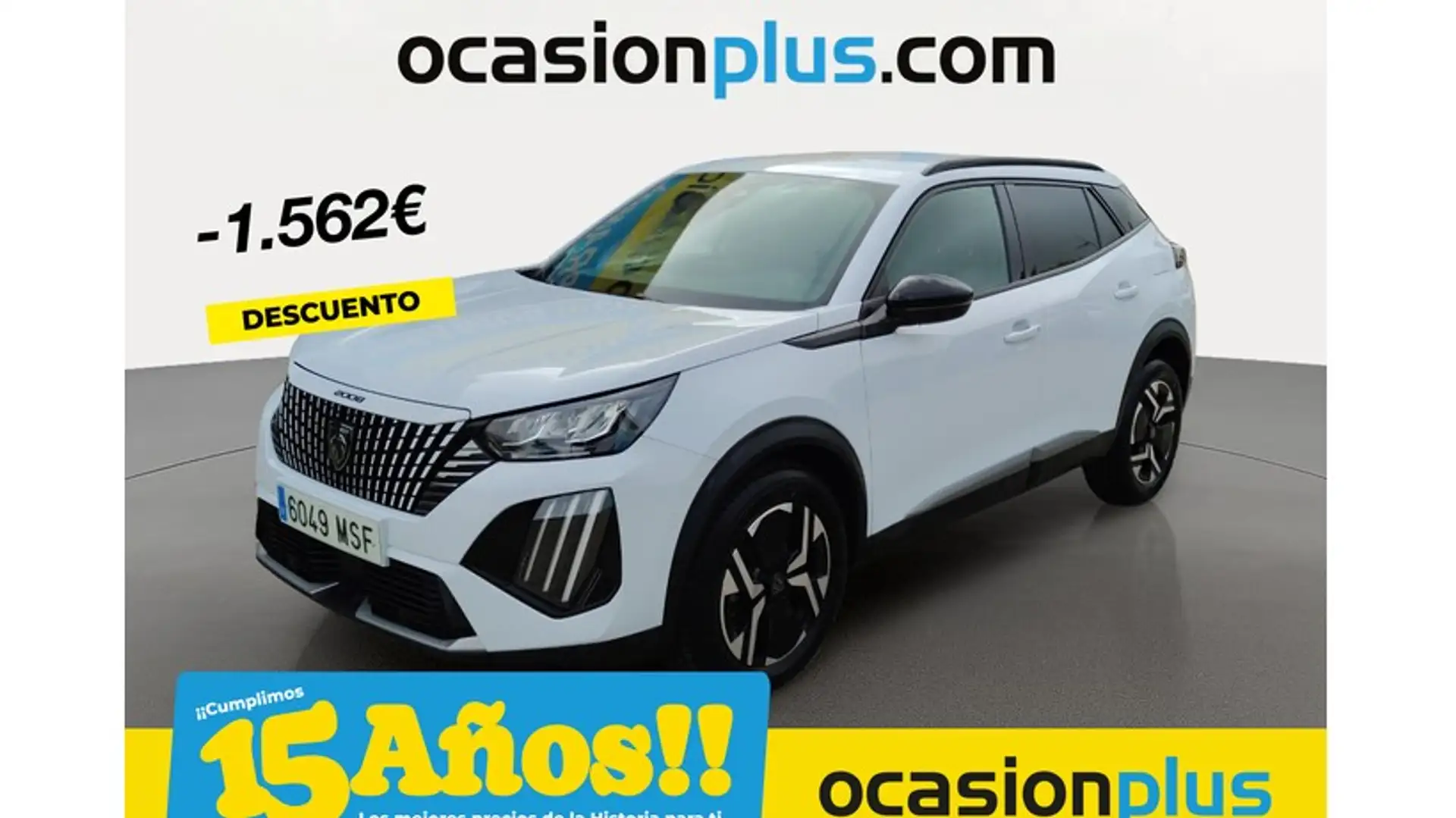 Peugeot 2008 1.2 PureTech S&S Allure 100 Blanco - 1