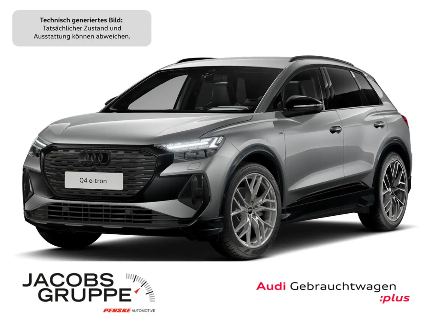 Audi Q4 e-tron 35 VC*Matrix*AHK * Grau - 1