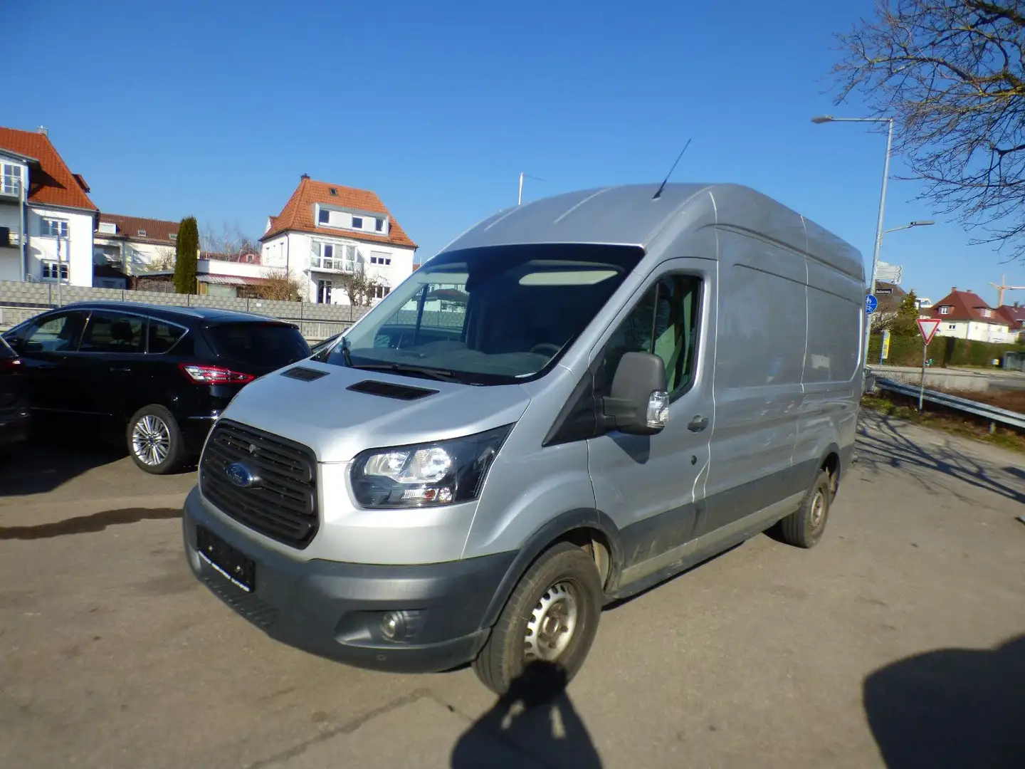 Ford Transit Kasten 350 L3 H2 *AHK*Kamera*BT* Argent - 1